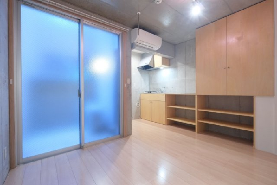 キッチンはやや奥まっているので、集中してお料理できそうです。