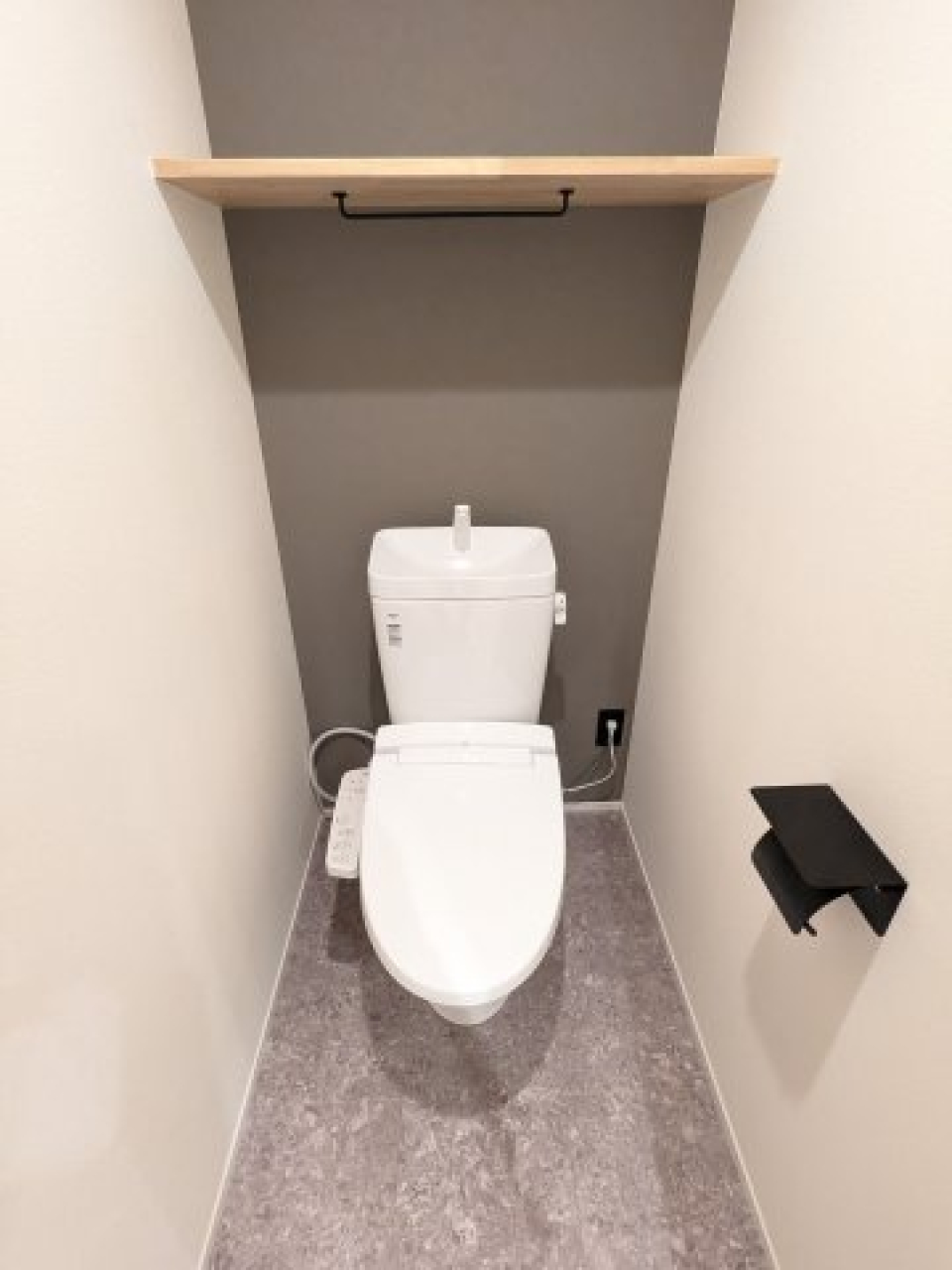 トイレがしっかり個室なのも嬉しい。