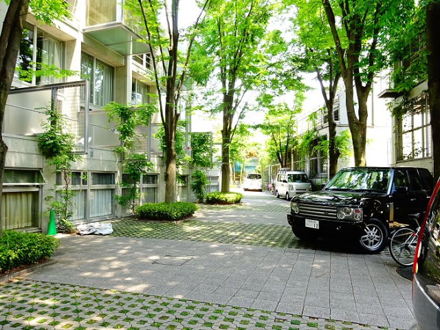 敷地内のこの緑が素敵…！