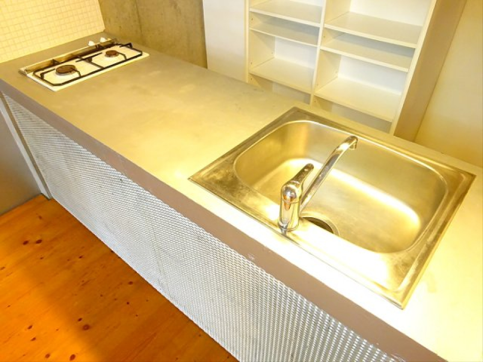 調理スペースがひろーいキッチン！お料理も楽しくなりますね。