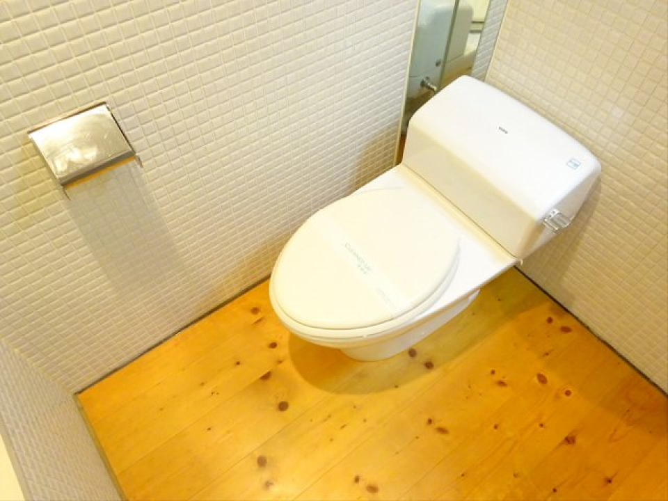トイレと洗面脱衣所は同室です。
