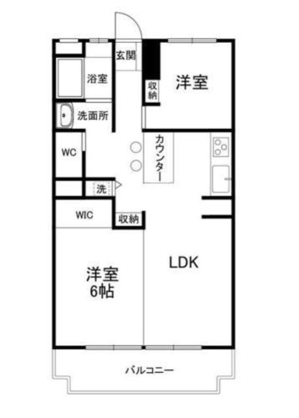 OnCo千歳烏山［ペット可］の間取り図