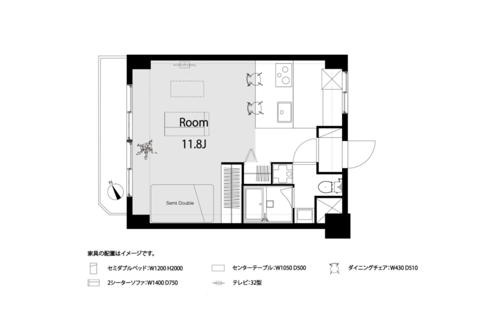今夜はディナーをの間取り図