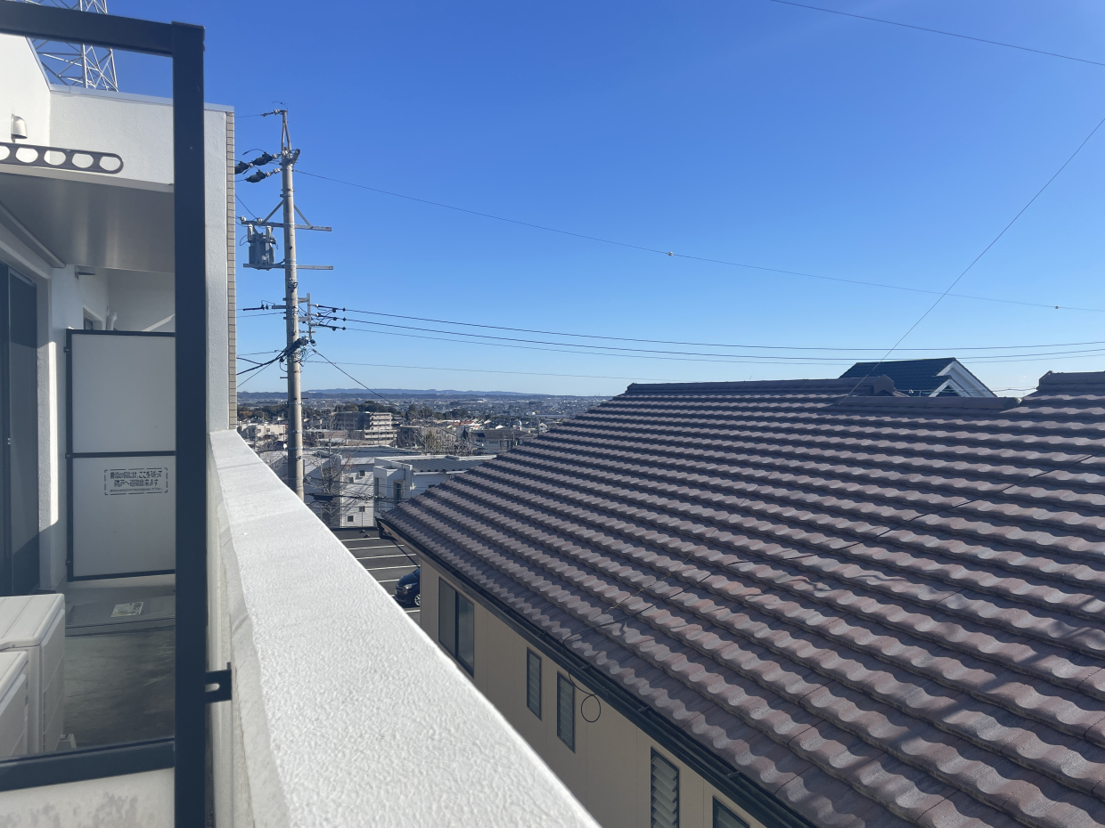 丘の上にあるので、景観もいいですよ。