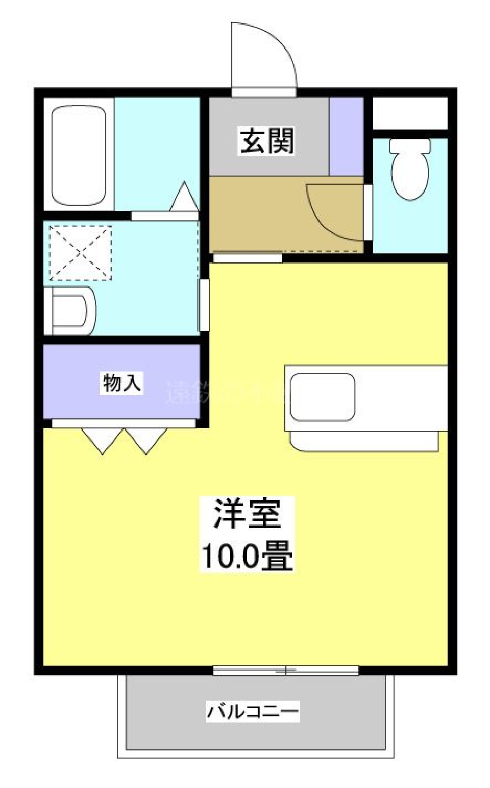 木の温もりの間取り図