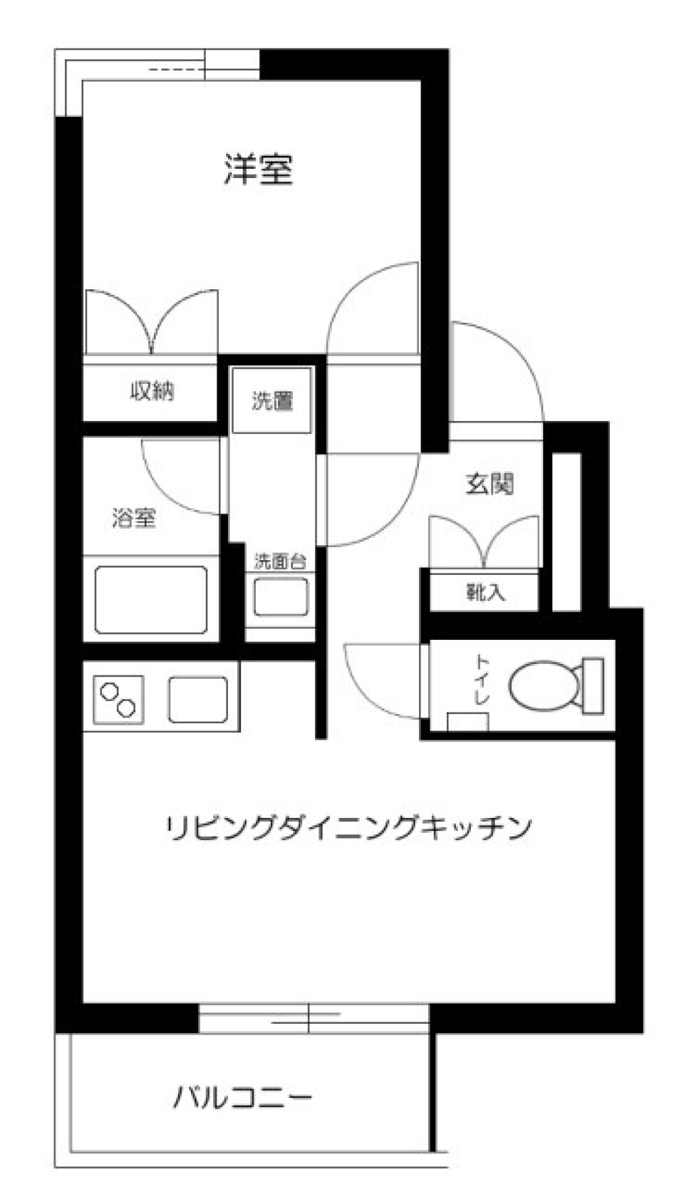 Ｌ’s　Ｓangenjyaya　101号室［ペット可］の間取り図