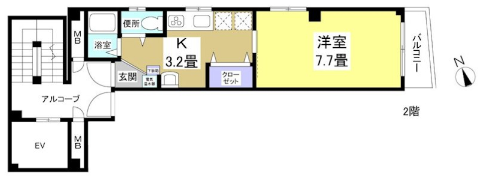 浜松城が私のお散歩場所の間取り図