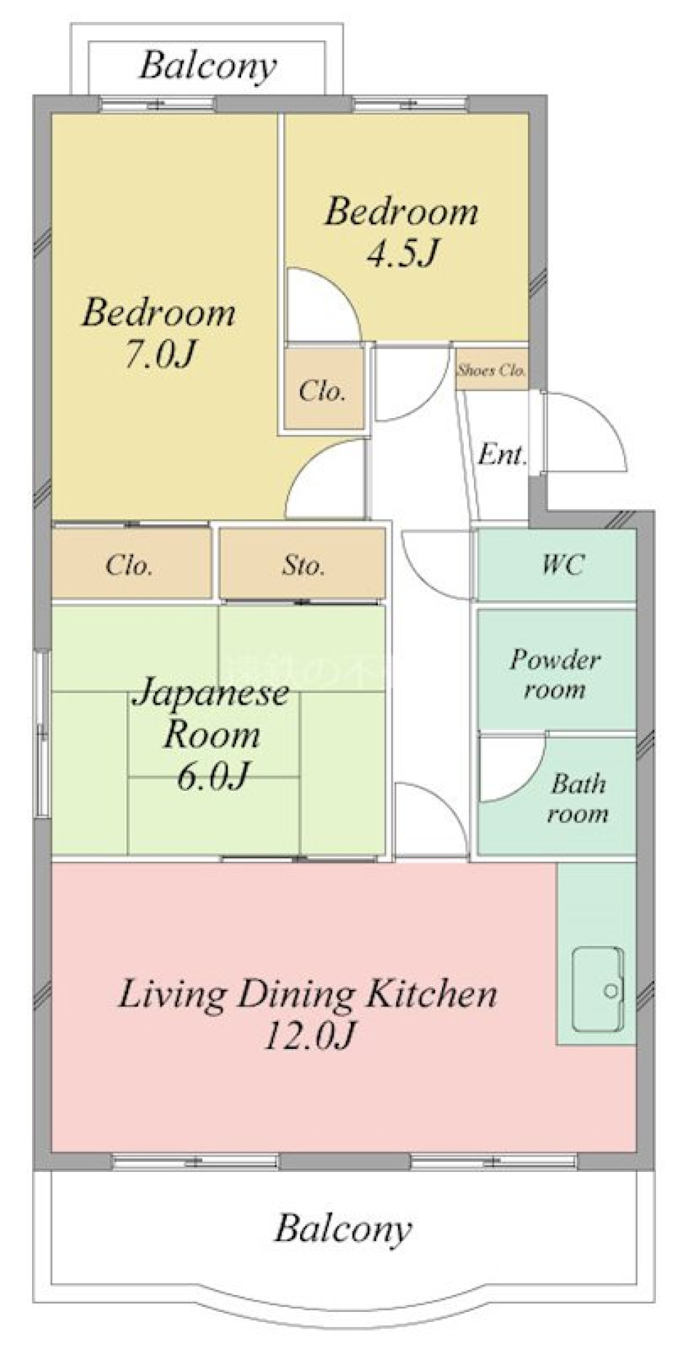 茶柱たったよ！の間取り図