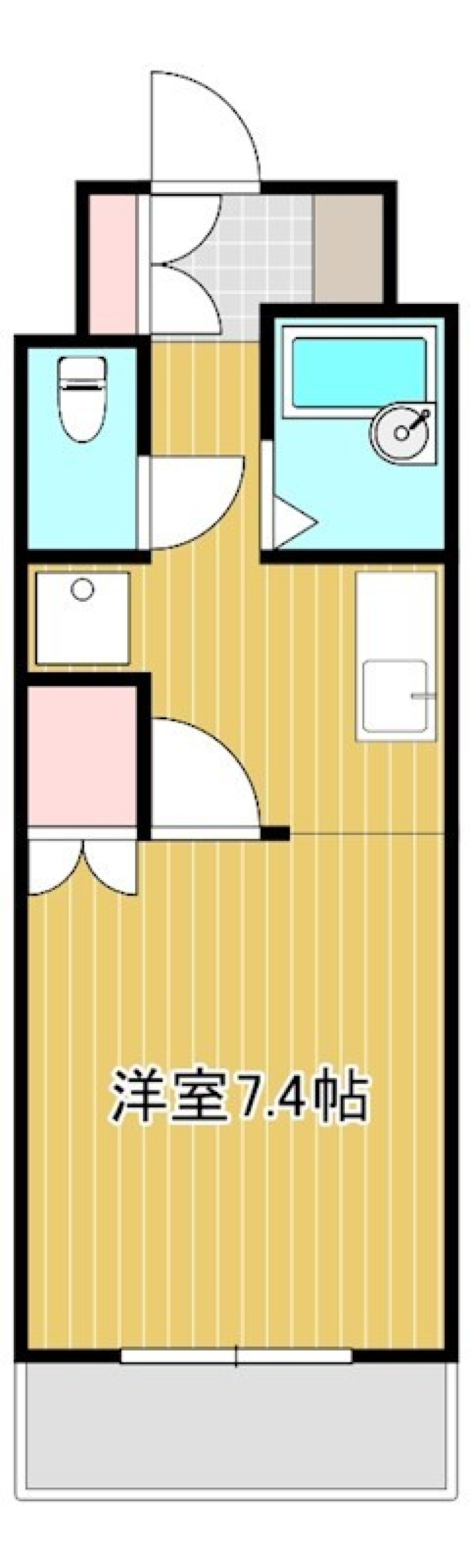 見え見えのキッチンの間取り図
