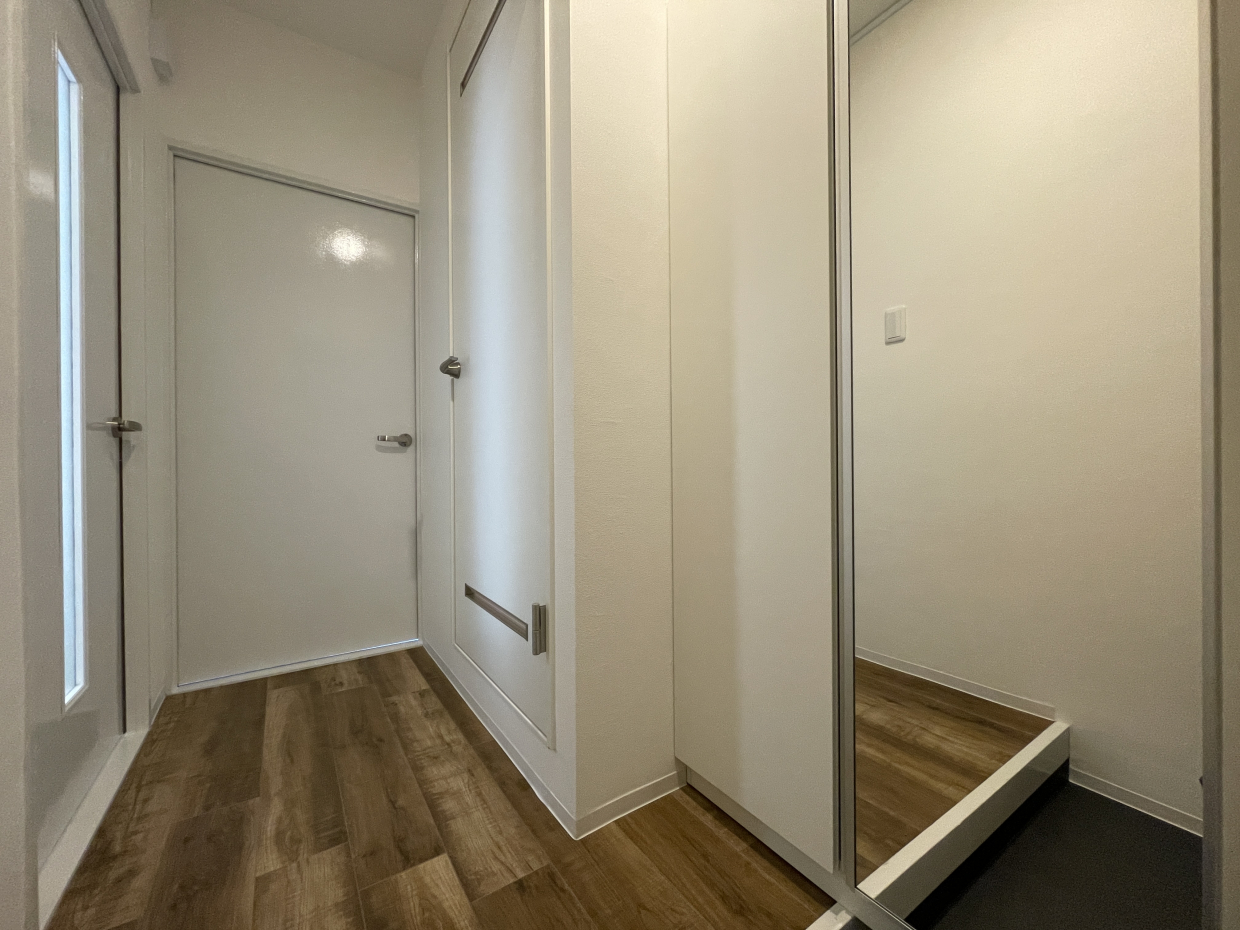 気持ちの良い玄関スペース