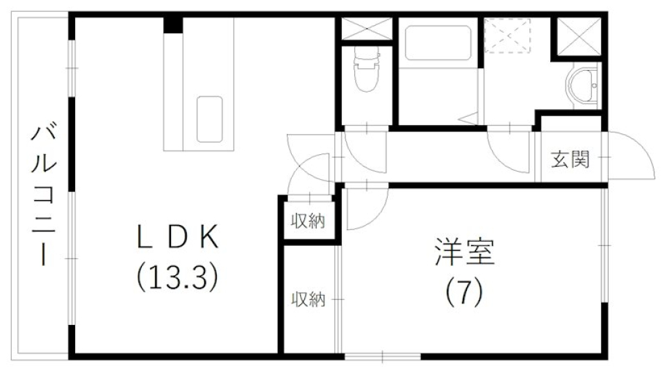 浜名湖の風を感じての間取り図