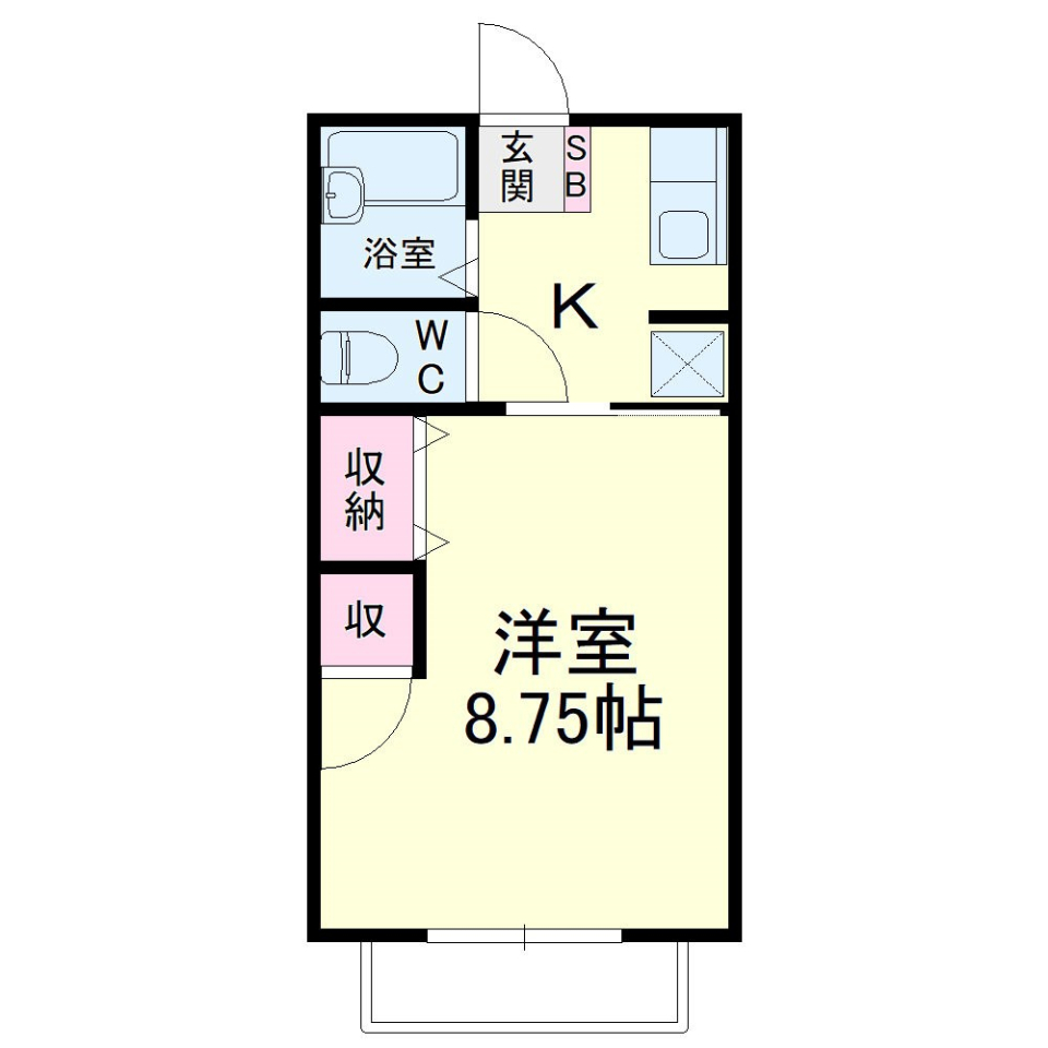 コンパクトに暮らしたいの間取り図