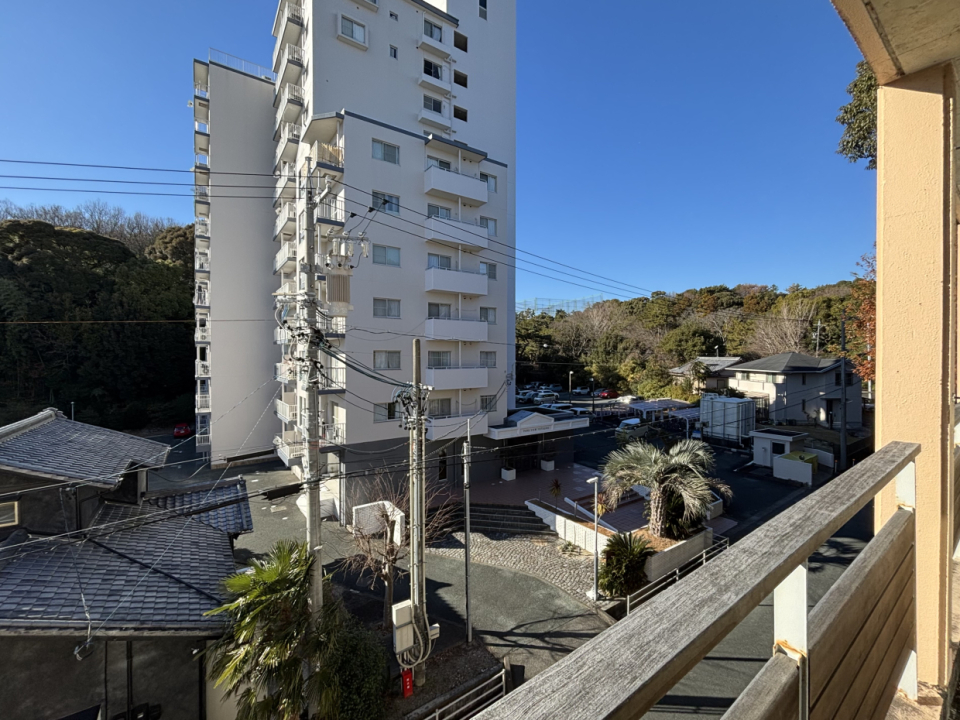 バルコニーからの眺め