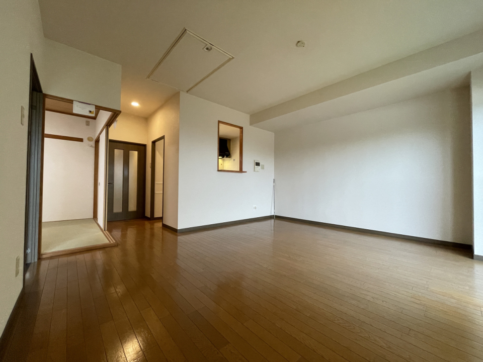 15.8帖の広々LDK
