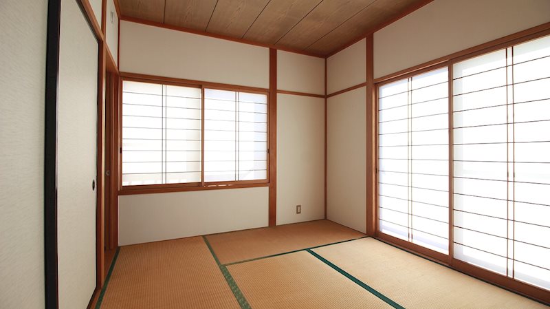 6帖の和室があります