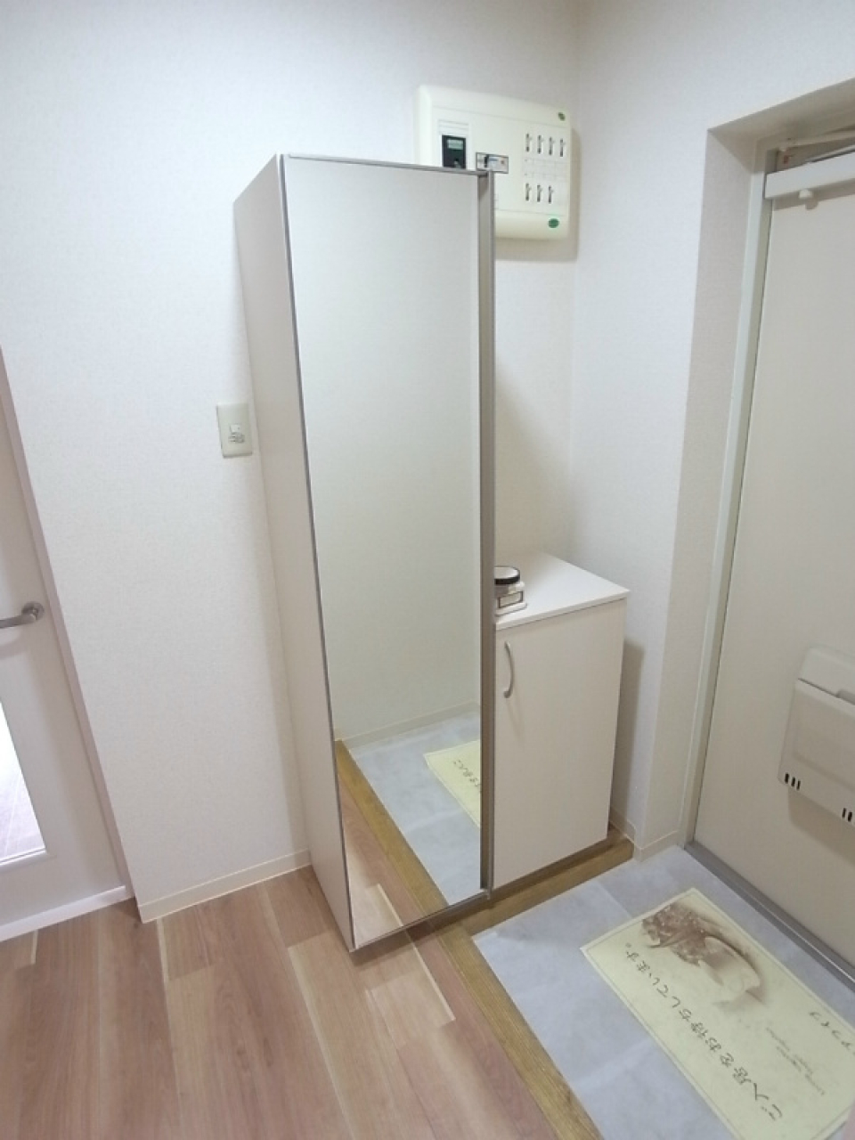 鏡付きなのが嬉しい