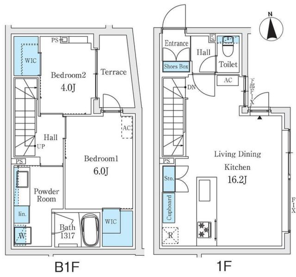 ＳＴＡＮＤＺ柿の木坂　111の間取り図
