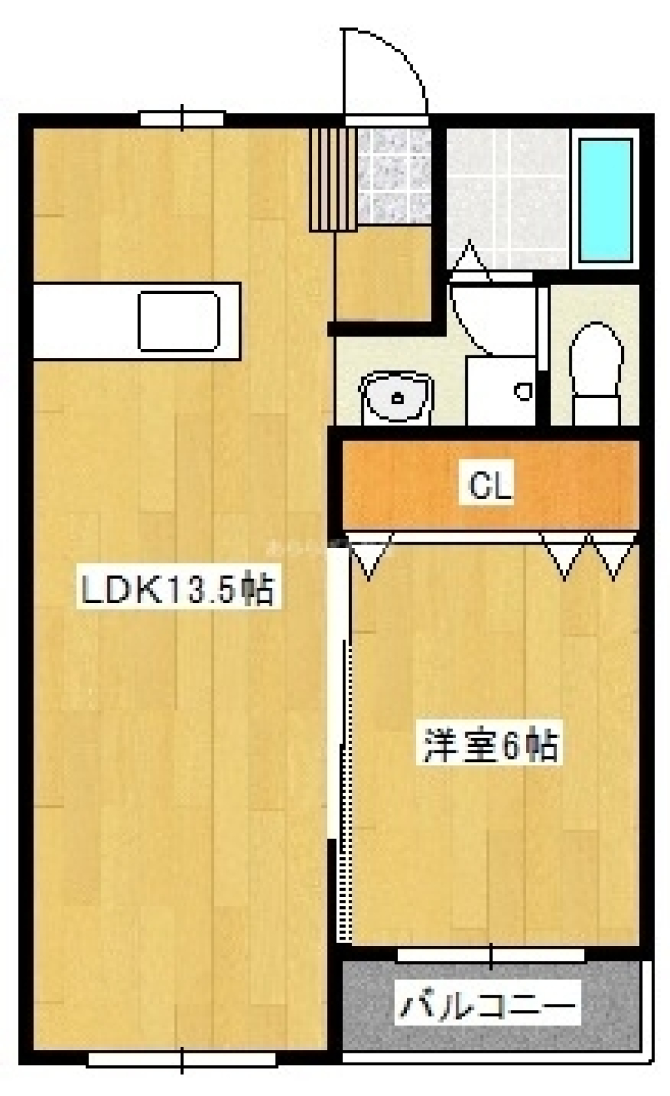 Freedom×Natural roomの間取り図