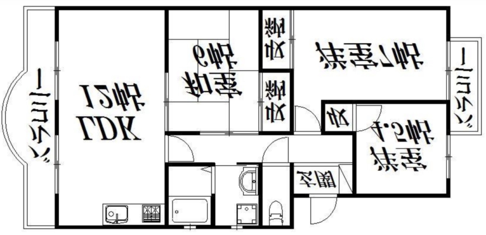 佐鳴湖でピクニックの間取り図