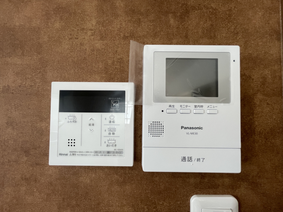 TVモニターホン、給湯器