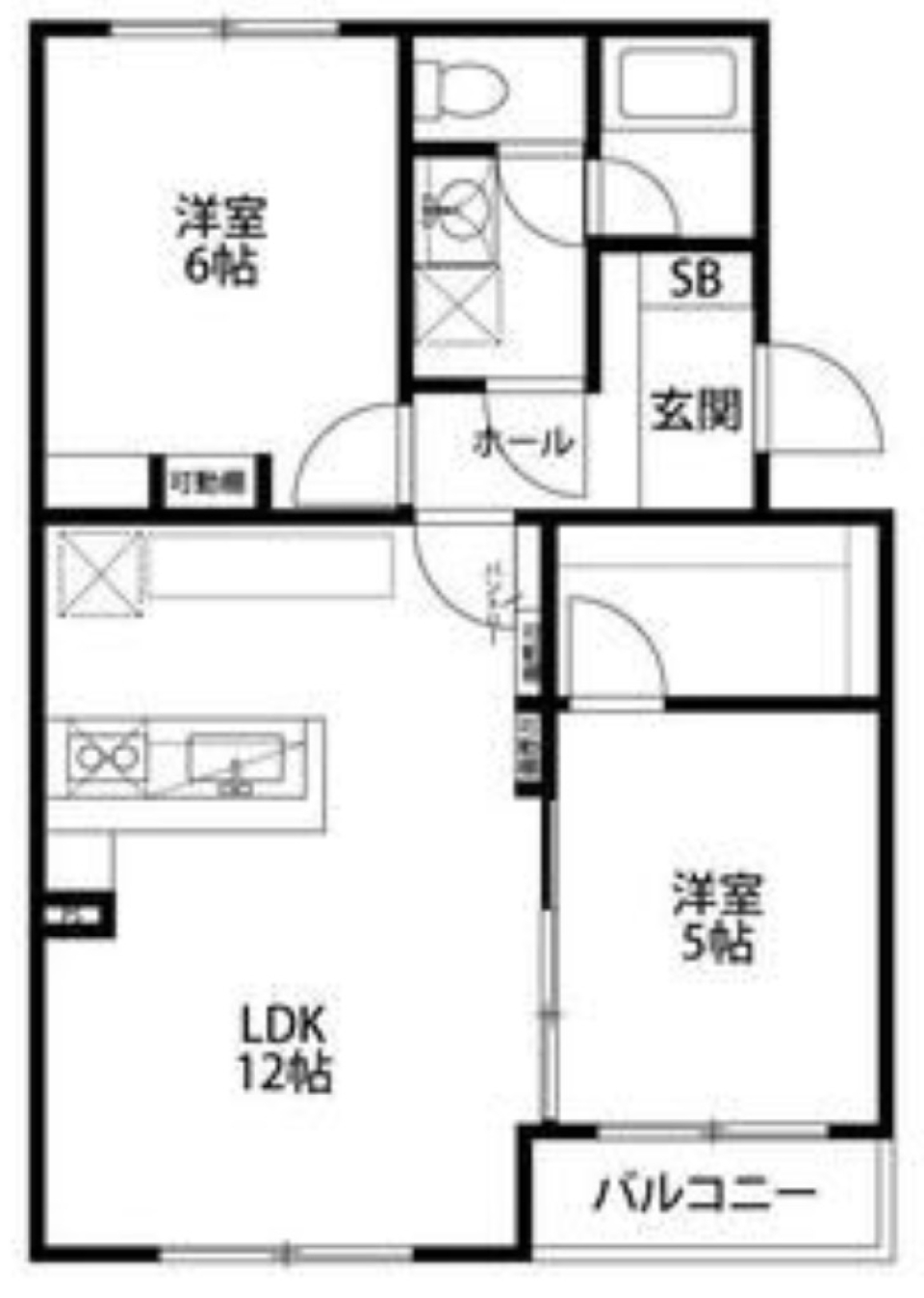 かわいい茶色い、NEWリノベの間取り図