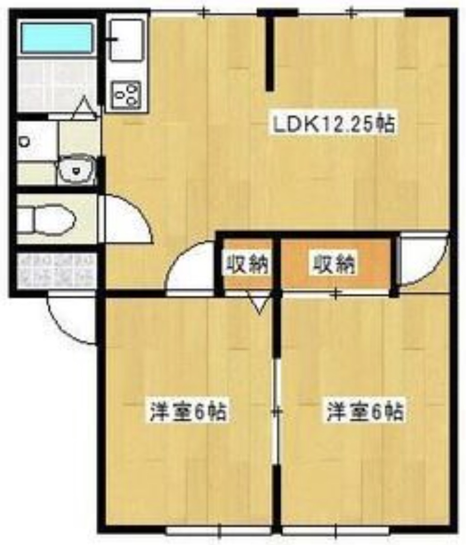 コスパ良しリノベの間取り図