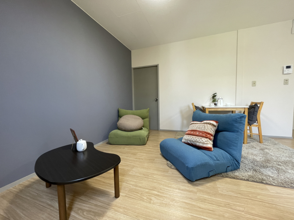 アクセントクロスもイイ感じ