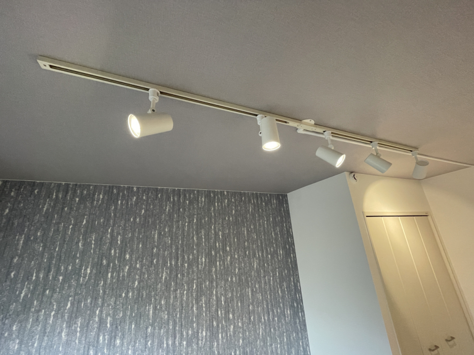 ダクトレール付きシーリングライト