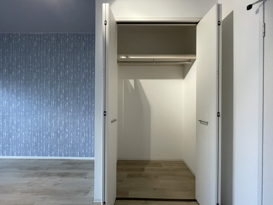 収納スペースは奥行きがしっかりあります