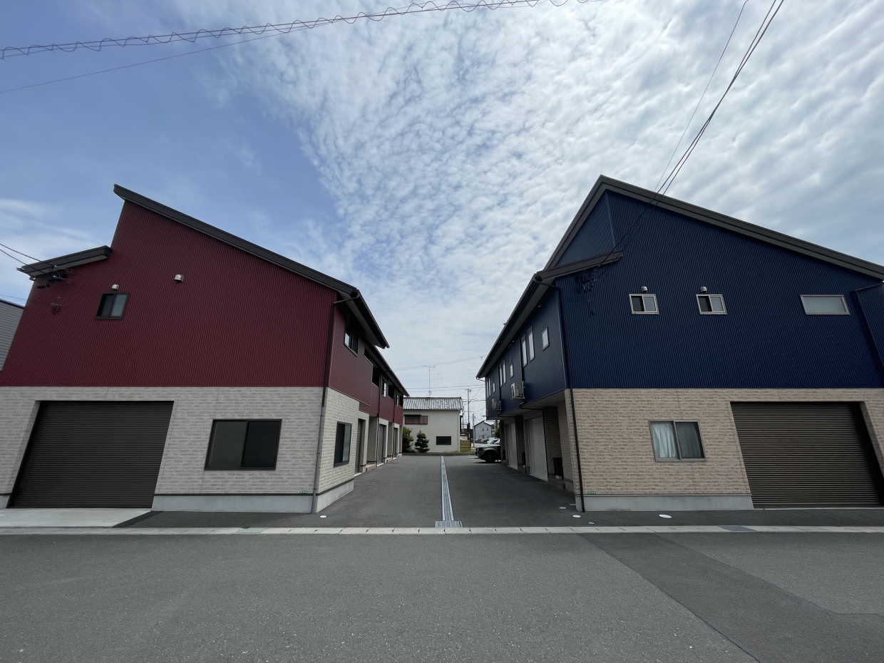 レッドのＮ棟、ブルーがＳ棟。今回はＮ棟の募集です。