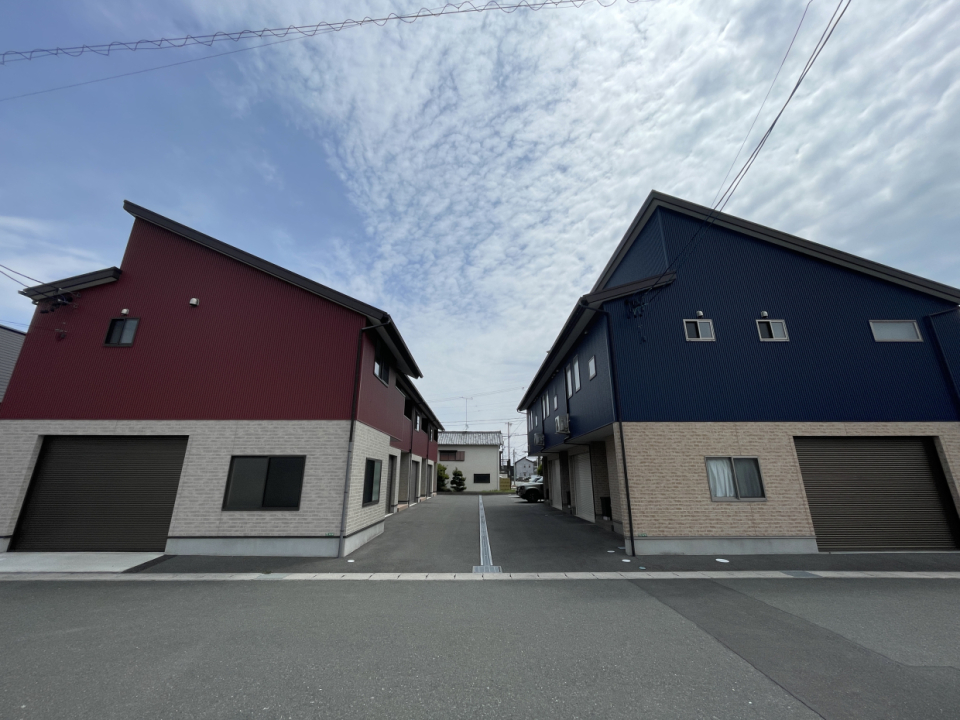 レッドのＮ棟、ブルーがＳ棟。今回はＮ棟の募集です。