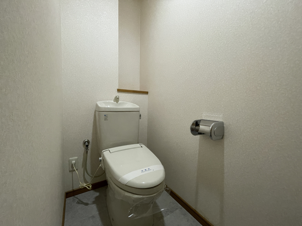 暖房便座付きのお手洗い