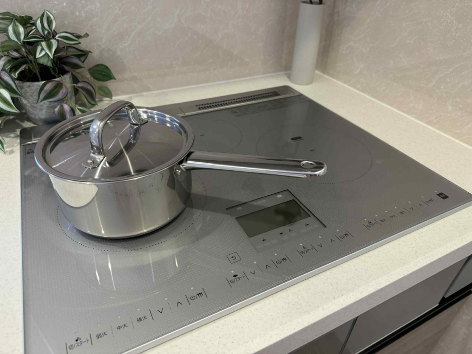 掃除がしやすくて便利なIH