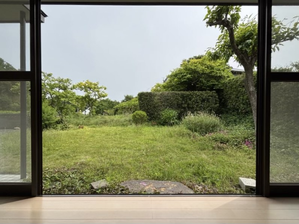 広縁からの景色