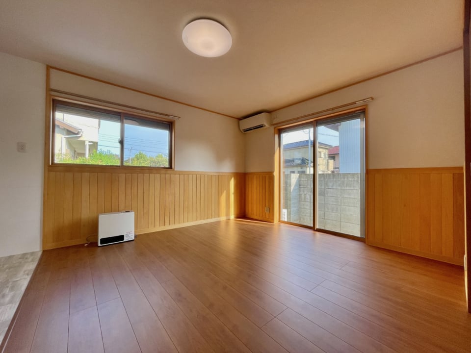 2面採光で明るい