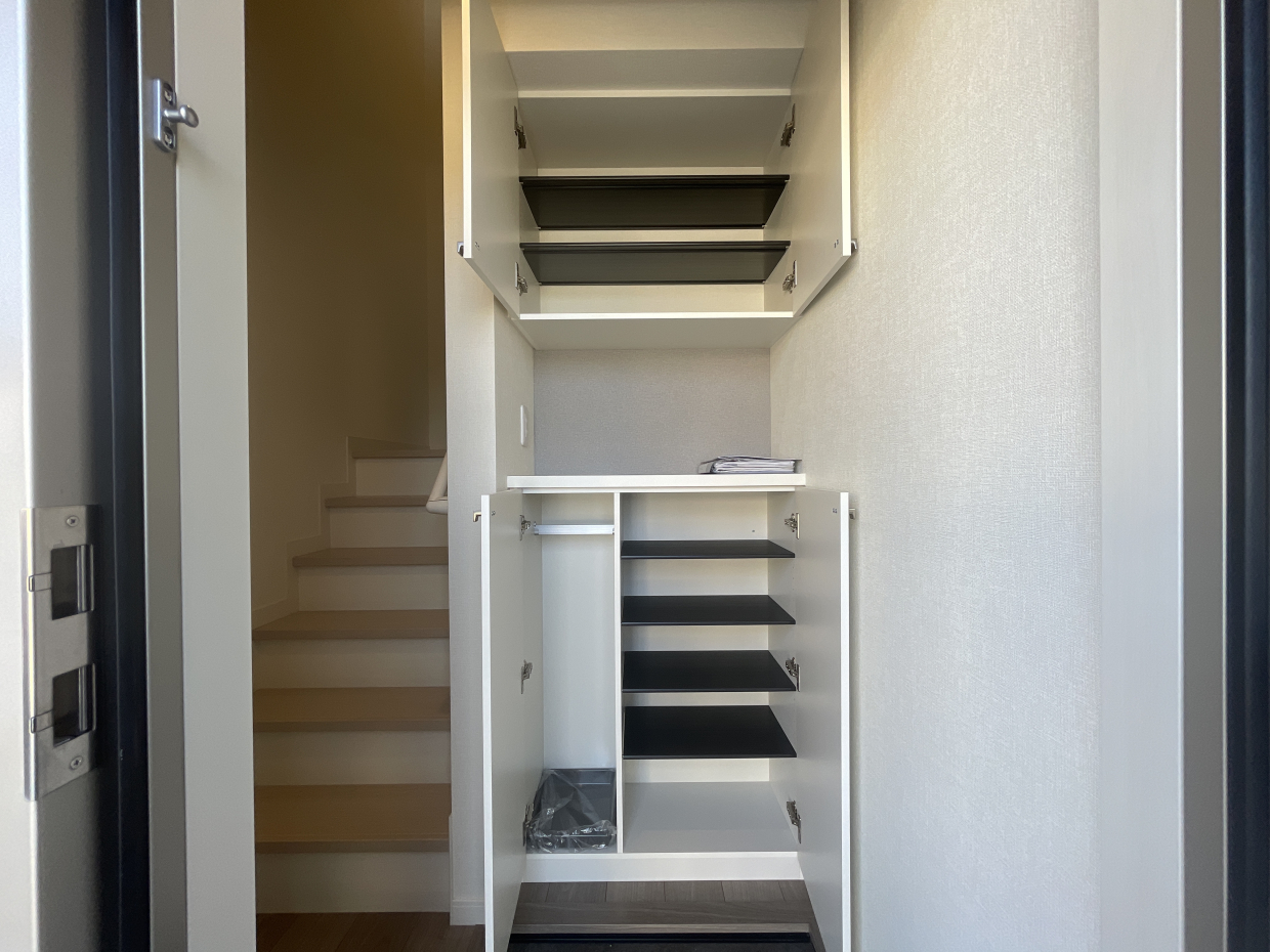 靴もこんなに入っちゃう。