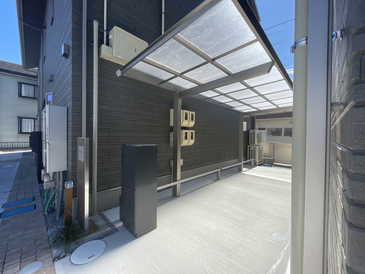 屋根付き駐輪場