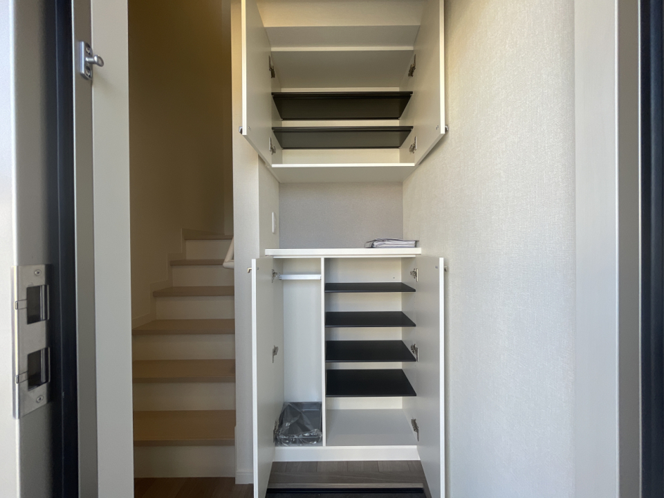 靴もこんなに入っちゃう。