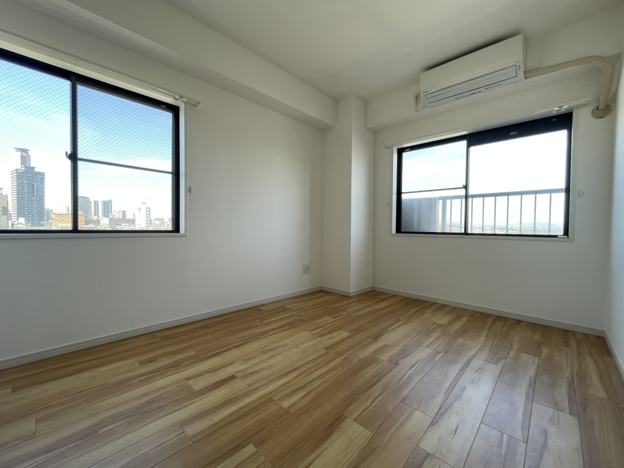 2面採光で明るい