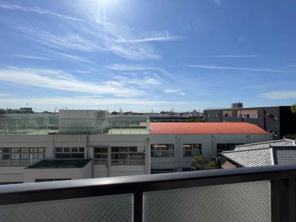 バルコニーからの景色