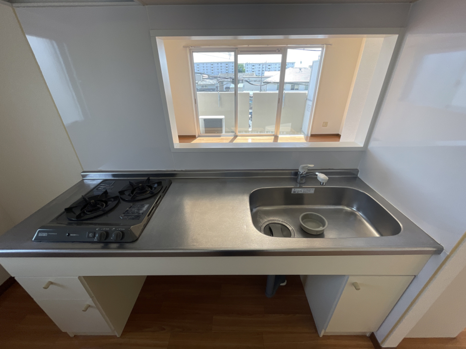 シンクが大きくて助かる！