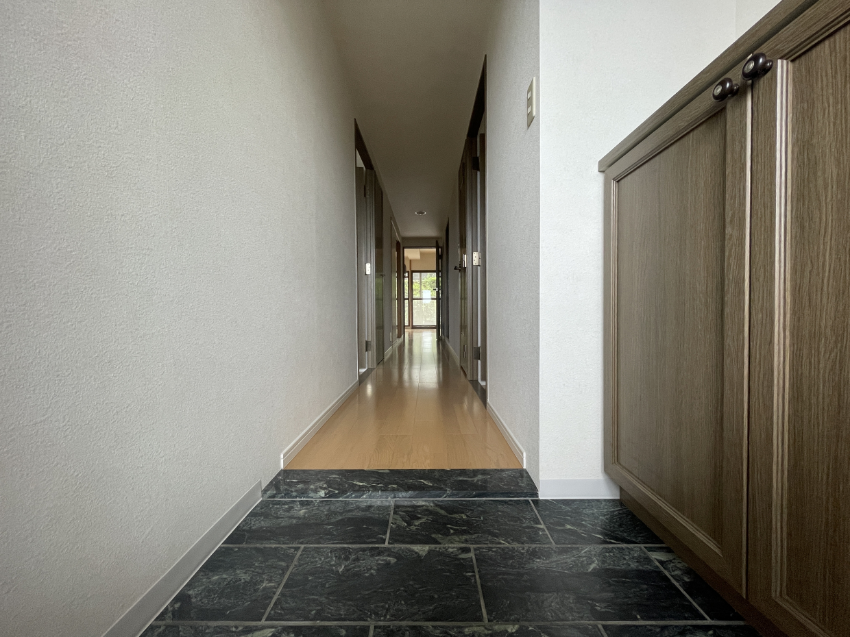 シューズボックスは家族で住むには少し小さめかもしれません