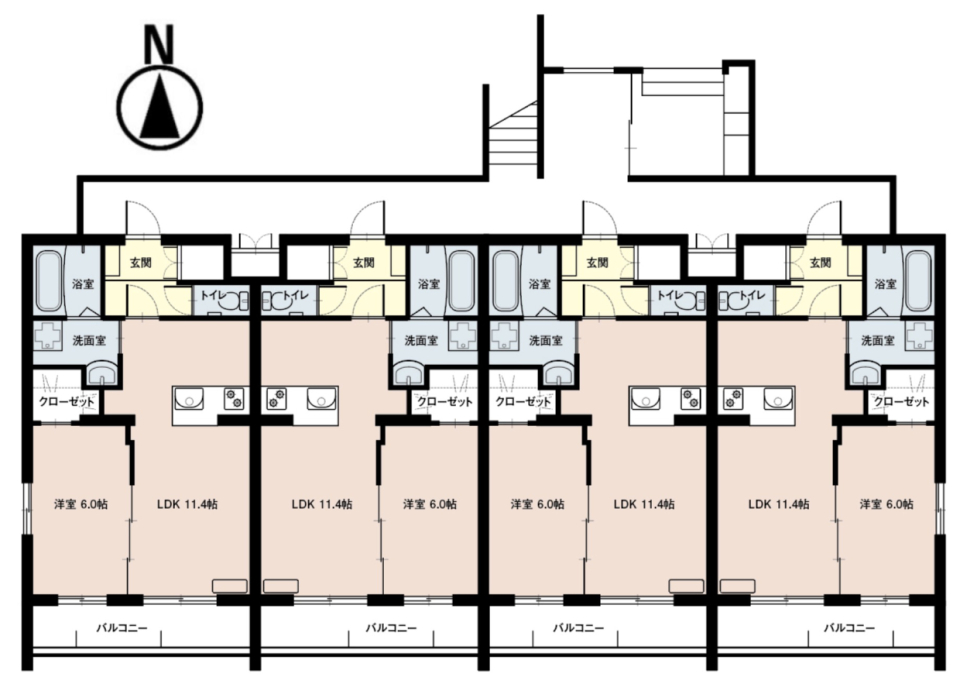 音と生きる［楽器可］の間取り図