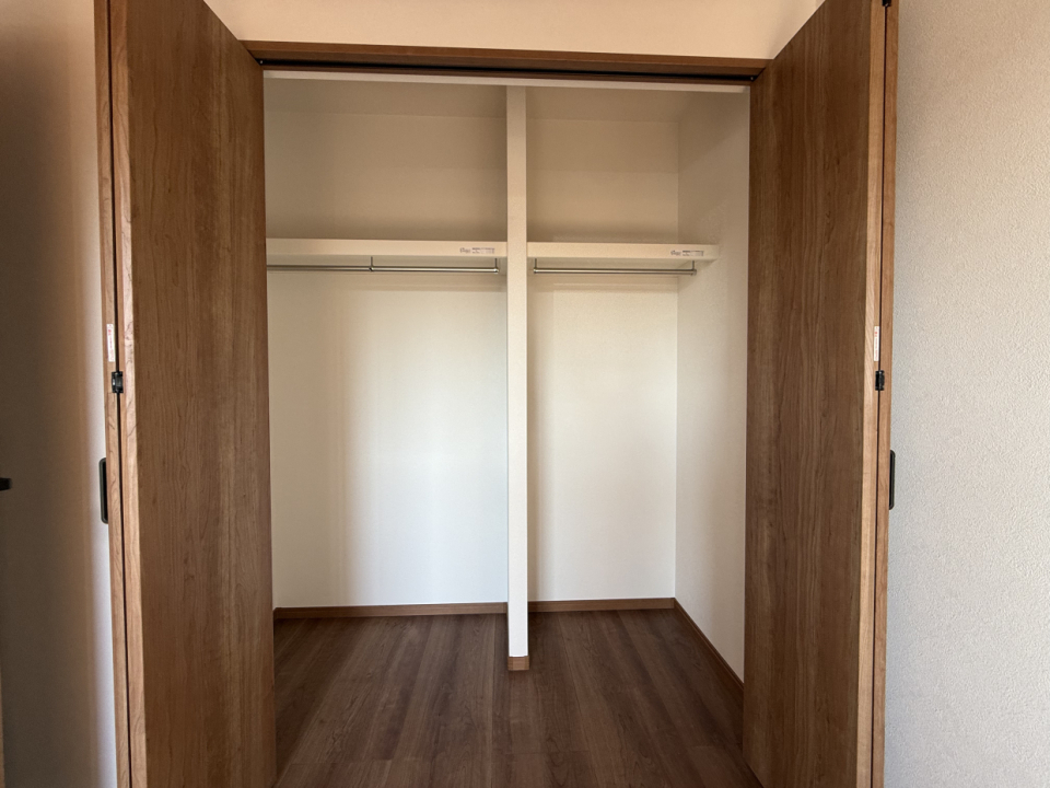 WICと、大容量の収納が2つ