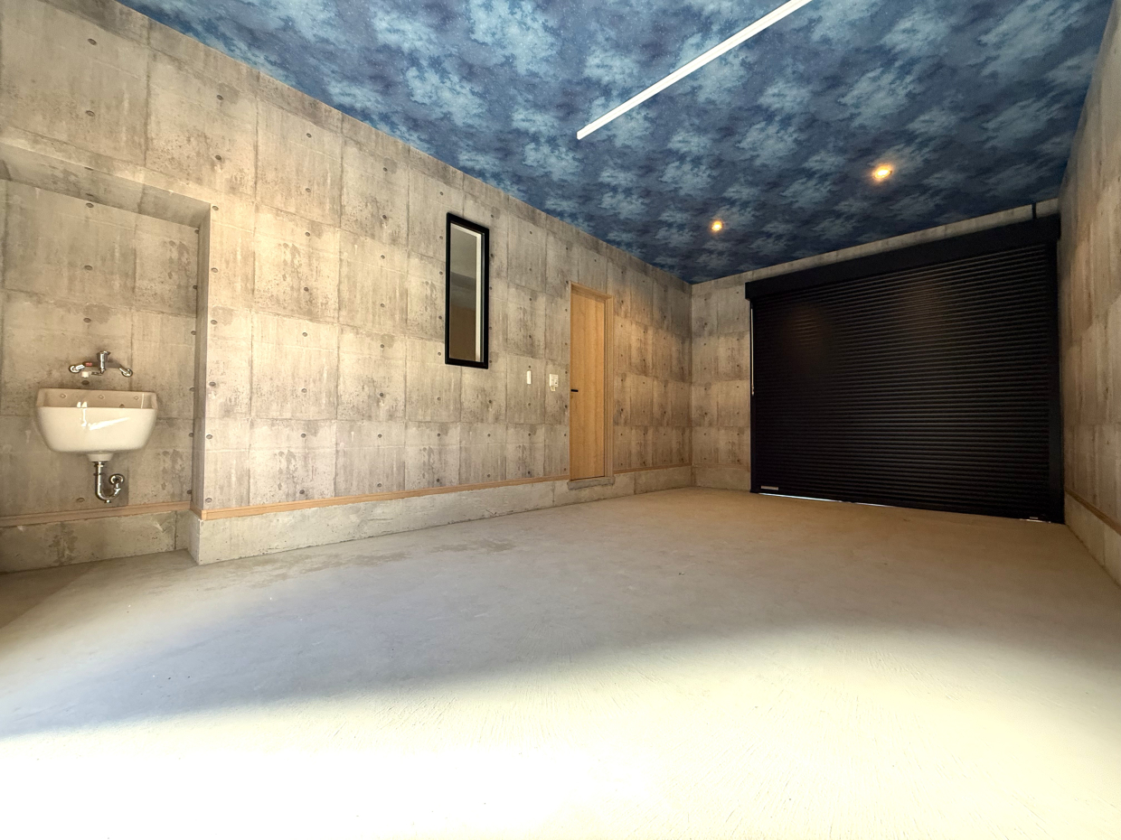 天井の銀河模様、暗くする光るんです...すごすぎる