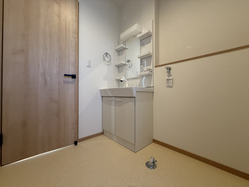 2階に水回りがあります