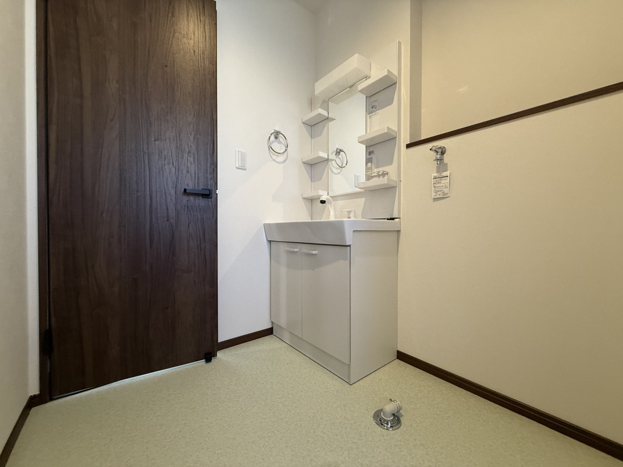 2階に水回りがあります