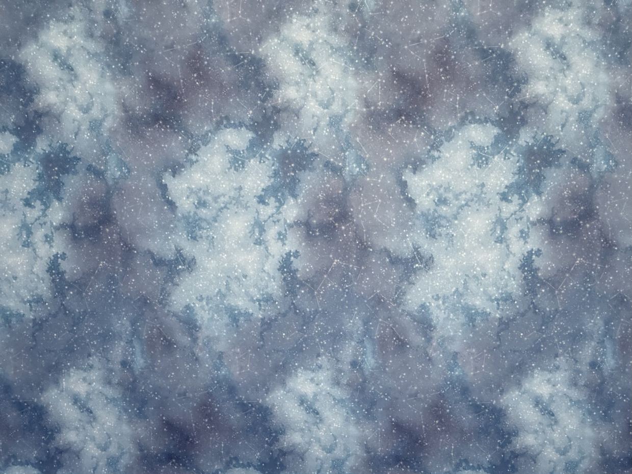 天井の銀河模様、暗くする光るんです...すごすぎる