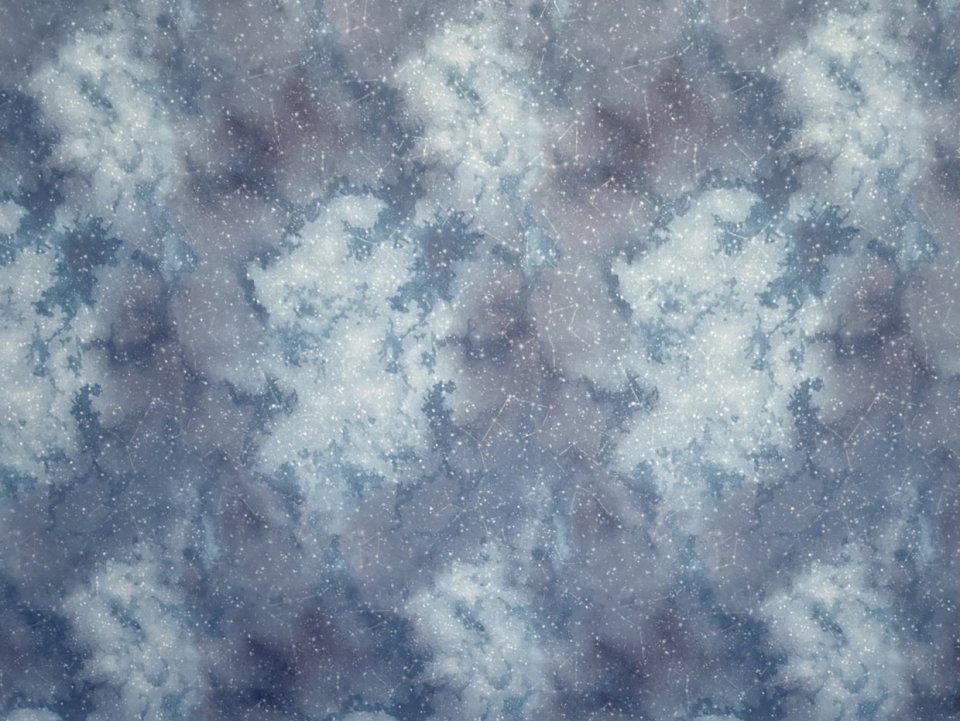 天井の銀河模様、暗くする光るんです...すごすぎる