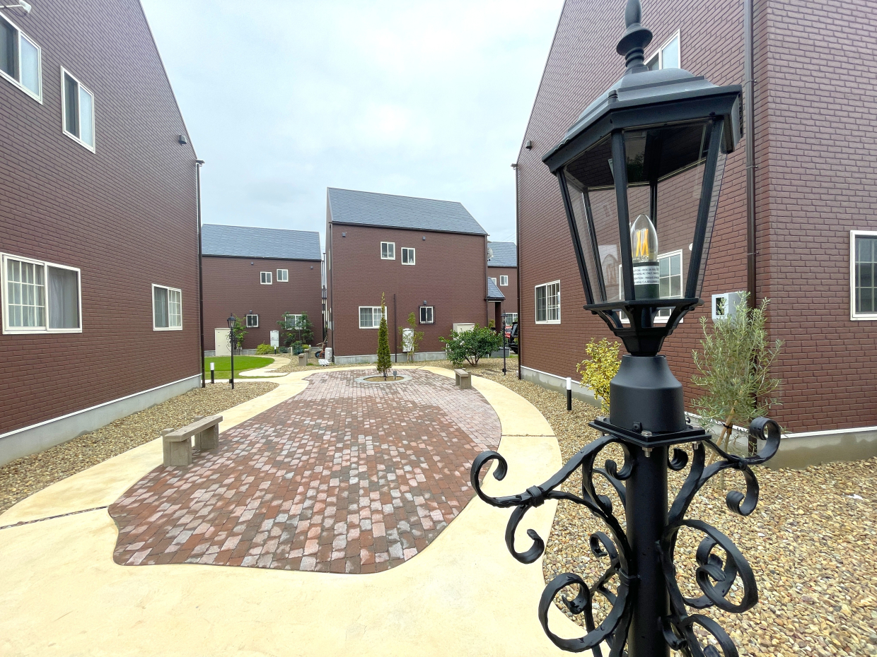 ヨーロッピアンなライトに異国情緒を感じる